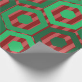 kersthexagons cadeaupapier (Hoek)