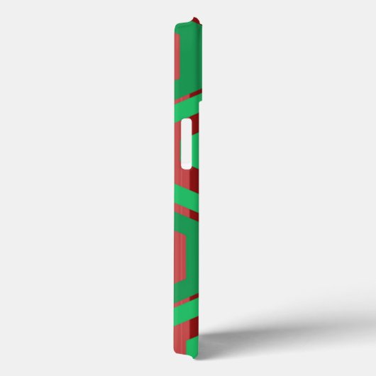 kersthexagons Case-Mate iPhone case (Achterkant / Rechts)