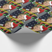 kersthillary clinton cadeaupapier (Hoek)