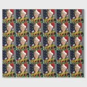 kersthillary clinton cadeaupapier (Vlak)