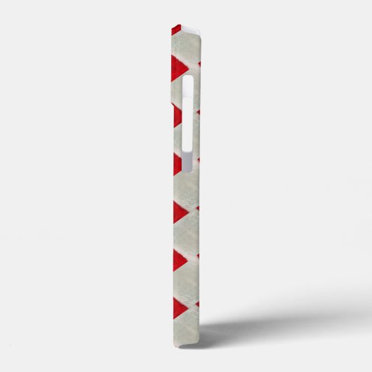 Kersthoed patroon Case-Mate iPhone case (Achterkant / Links)