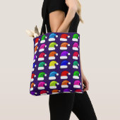 kersthoeden boodschappentas tote bag (Dichtbij)