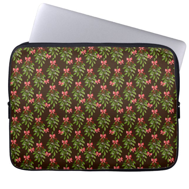 kersthoeken - laptophoes laptop sleeve (Voorkant)