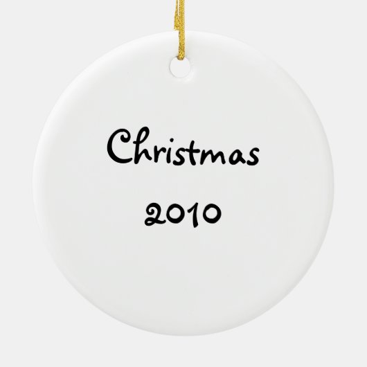 Kersthoge wintersieraad keramisch ornament (Achterkant)