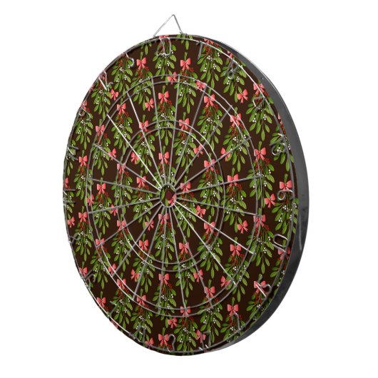 KerstHollies - Dart Board Dartbord (Voorkant Rechts)