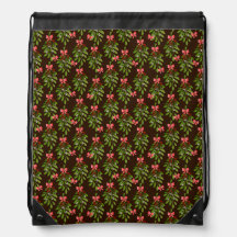 KerstHollies - Drawstring-rugzak