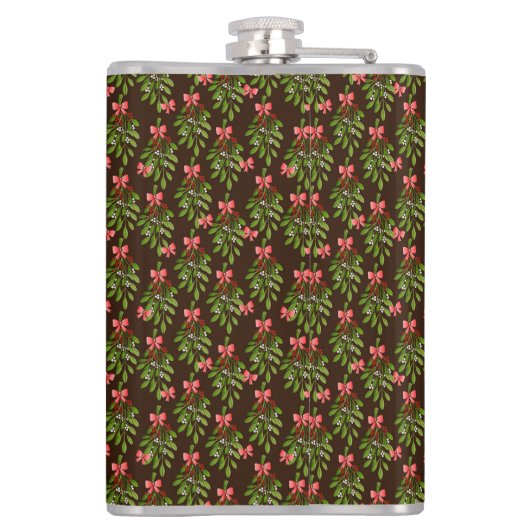 KerstHollies - Erlenmeyer Heupfles (Achterkant)