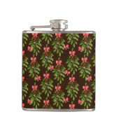 KerstHollies - Erlenmeyer Heupfles (Voorkant)