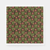 KerstHollies - Papier Napkin Servet (Voorkant)