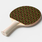 KerstHollies - Ping Pong Paddle Tafeltennisbatje (Voorkant Gekanteld)