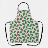 KerstHolly Apron Schort (Voorkant)