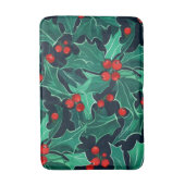 KerstHolly Badmat (Voorkant Verticaal)