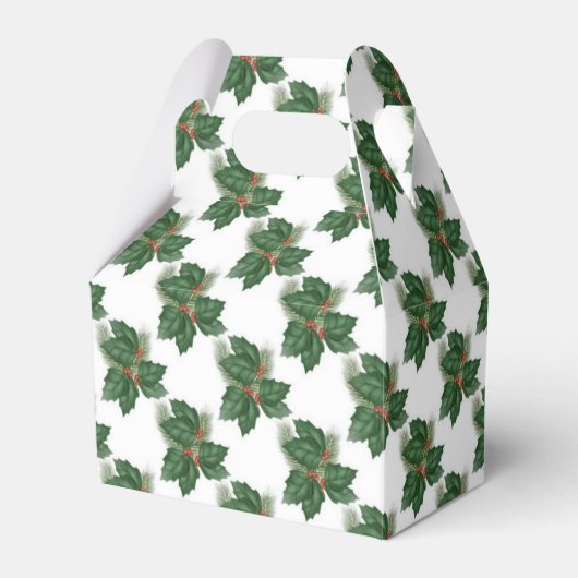 KerstHolly Bedankdoosjes (Voorkant Zijde)