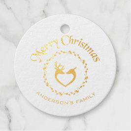 KerstHolly Berries Bedankjes Labels