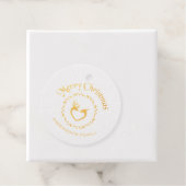 KerstHolly Berries Bedankjes Labels (Met doos)