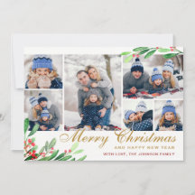 KerstHolly Berry 6 PHOTO Collage Greep