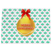 KerstHolly Berry Groot Cadeauzakje (Voorkant)