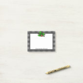 KerstHolly Buffalo Pset op maat Post-it® Notes (Op bureau)