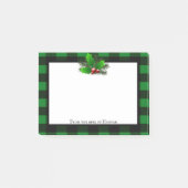 KerstHolly Buffalo Pset op maat Post-it® Notes (Voorkant)