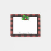 KerstHolly Buffalo Pset op maat Post-it® Notes (Voorkant)