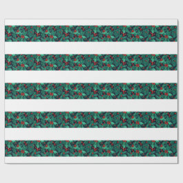 KerstHolly Cadeaupapier