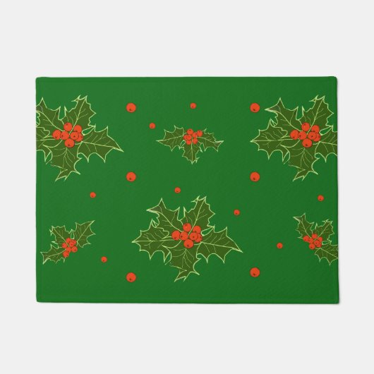 KerstHolly Deurmat (Voorkant)
