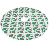 KerstHolly Fleece Kerstboom Rok (Gekanteld)