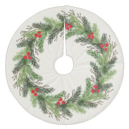 KerstHolly Fleece Kerstboom Rok