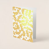 KerstHolly Folie Kaarten (Voorkant)