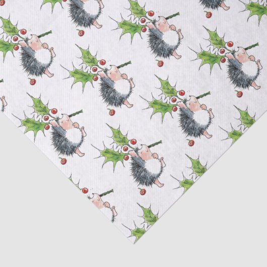 KerstHolly Hedegel Tissuepapier (Detail)