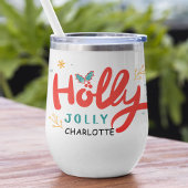 KerstHolly Jolly Fun Winter Persoonlijke naam