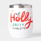KerstHolly Jolly Fun Winter Persoonlijke naam (Voorkant)