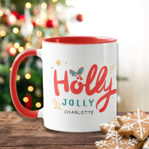 KerstHolly Jolly Fun Winter Persoonlijke naam