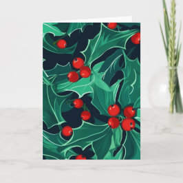 KerstHolly Kaart