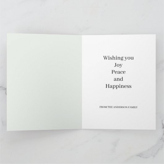 KerstHolly Kaart (Binnen)