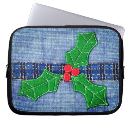 KerstHolly Laptop Sleeve