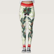 KerstHolly Leggings