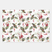 KerstHolly Light Garland Inpakpapier Vel (Voorkant 2)