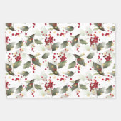 KerstHolly Light Garland  Inpakpapier Vel (Voorkant)