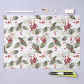 KerstHolly Light Garland Tissue Paper Tissuepapier (Craft)