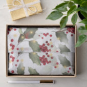 KerstHolly Light Garland Tissue Paper Tissuepapier (Geschenk)