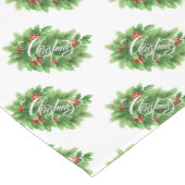 KerstHolly Medium Tafelloper (Hoek)