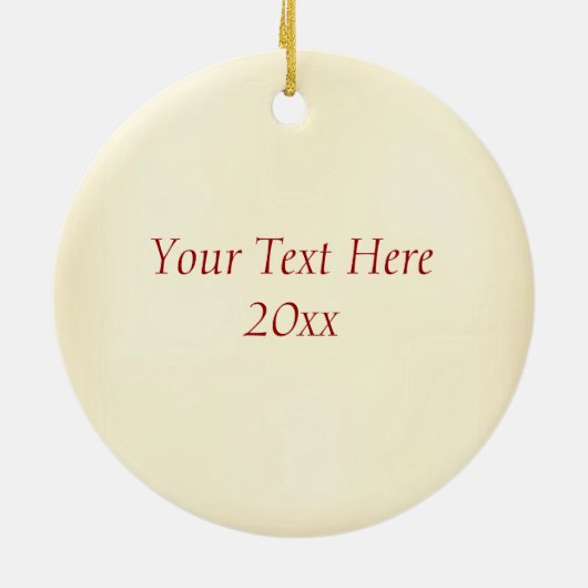 KerstHolly Monogram B Keramisch Ornament (Achterkant)