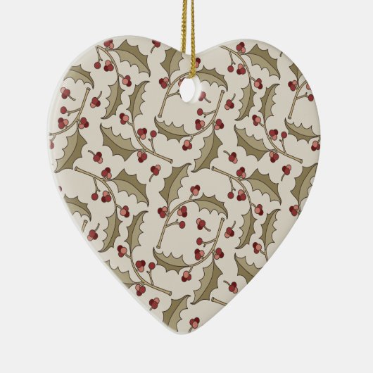 KerstHolly Ornament (Rechts)