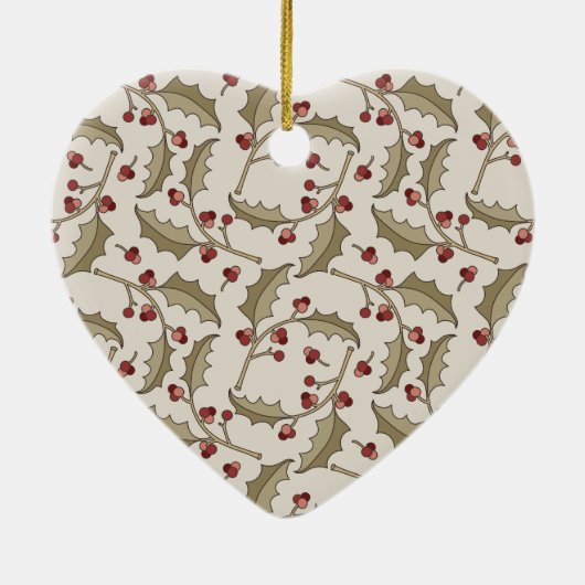 KerstHolly Ornament (Achterkant)