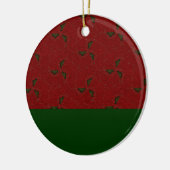 KerstHolly Ornament (Links)