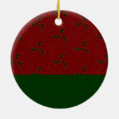 KerstHolly Ornament (Achterkant)