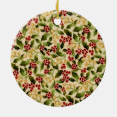 KerstHolly Ornament (Achterkant)