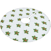 KerstHolly Pattern Kerstboom Rok (Gekanteld)