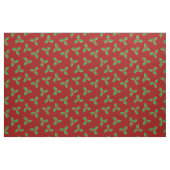 KerstHolly Pattern Stof (Fat Quarter)